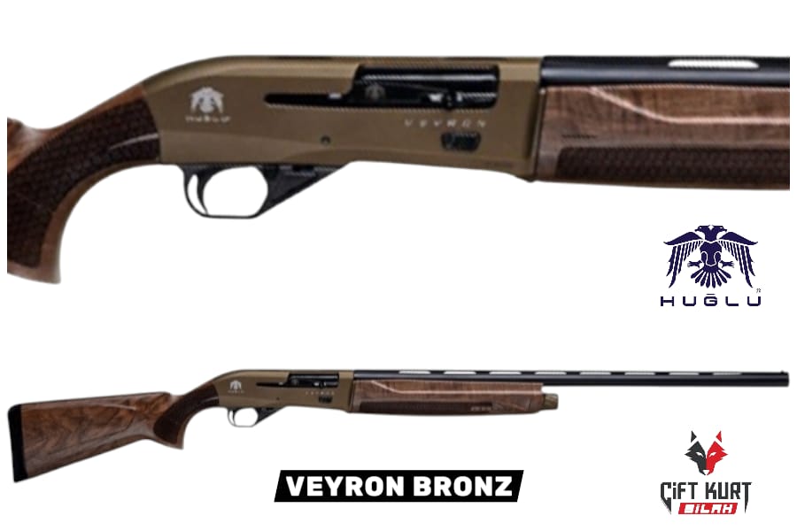 Huğlu VEYRON BRONZ Tüplü Şarjörlü Yarı Otomatik Av Tüfeği